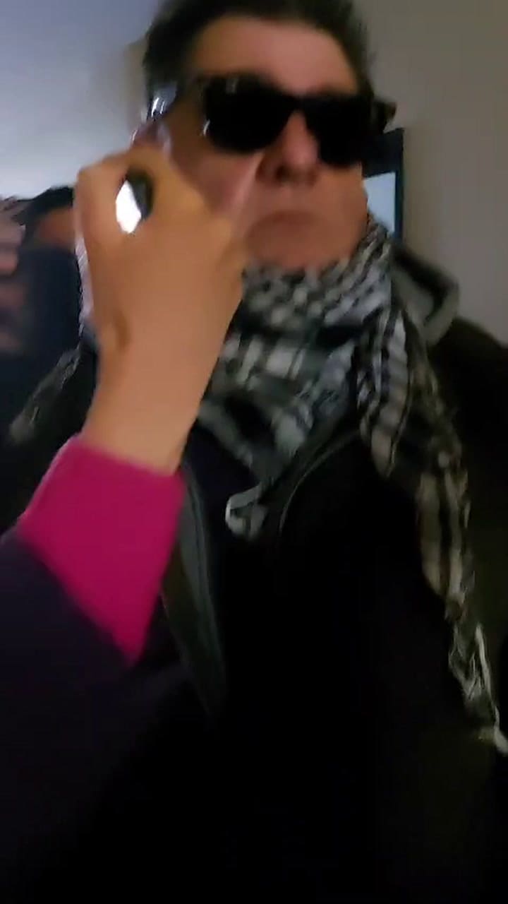 Asi llegaba Daniel Rodríguez, exintendente de la quinta de Olivos, a declarar a Comodoro Py