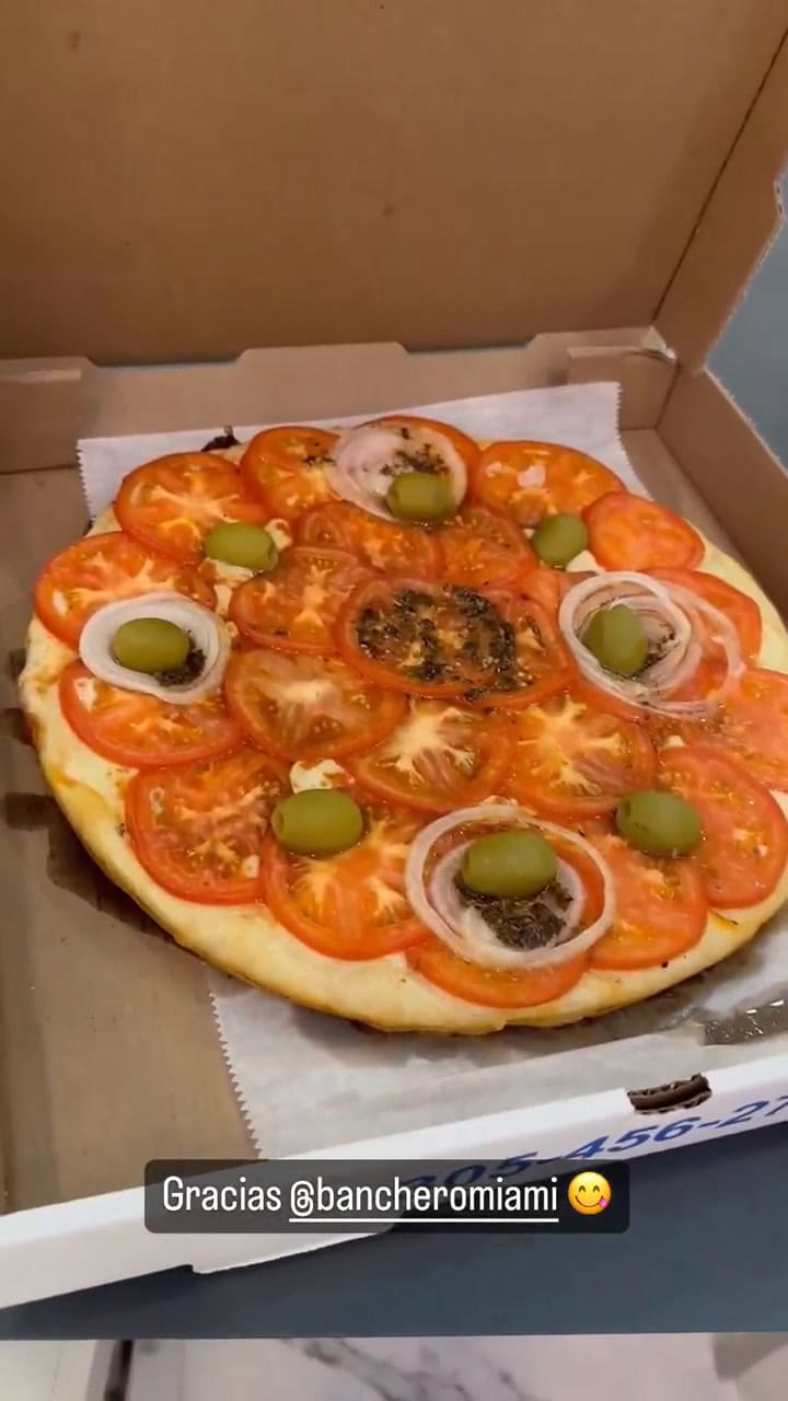 Lionel Messi mostró cuál es su pizza favorita de una reconocida pizerría argentina