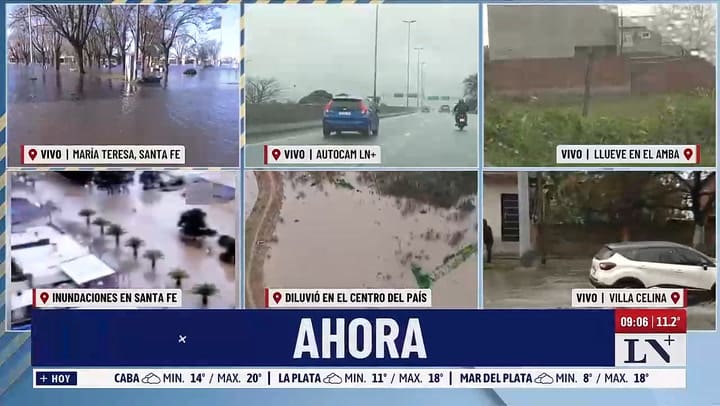 Inundaciones Santa Fe