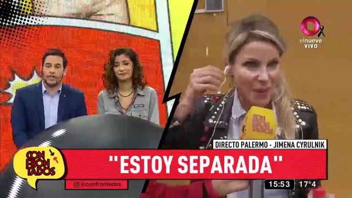 Jimena Cyrulnik dio detalles en Confrontados - Fuente: Canal 9