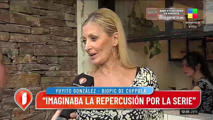 Yuyito Gonzalez opino sobre la serie de Guillermo Coppola: "Fue un shock, una especie de golpe"