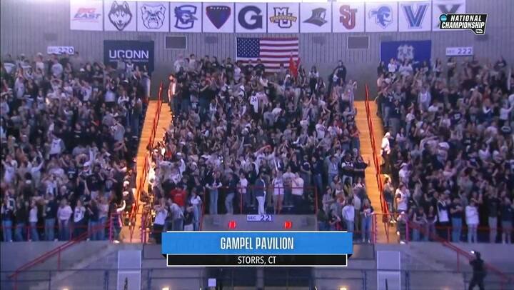 Segundos finales de UConn vs Purdue y celebración