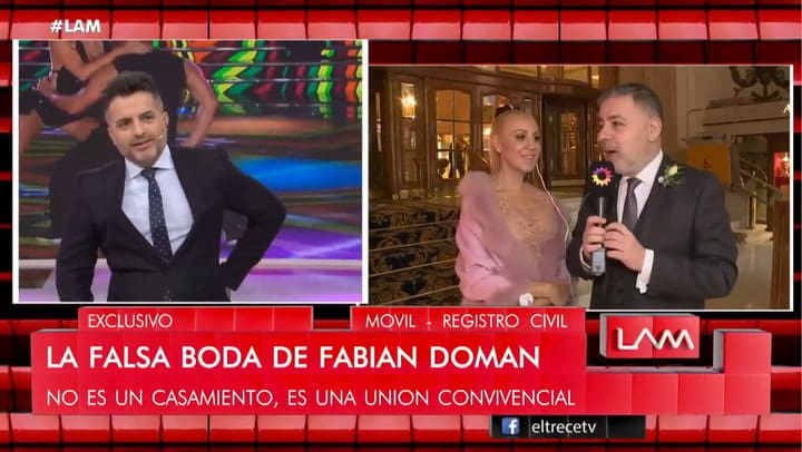 Fabián Doman y María Laura de Lillo cuentan los detalles - Fuente: el trece