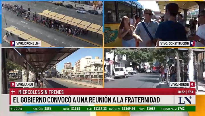 Sigue el paro de trenes a nivel nacional