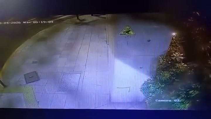 Aparecieron videos de Facundo Moyano corriendo a Candela Arizaga tras salir de su departamento en Belgrano