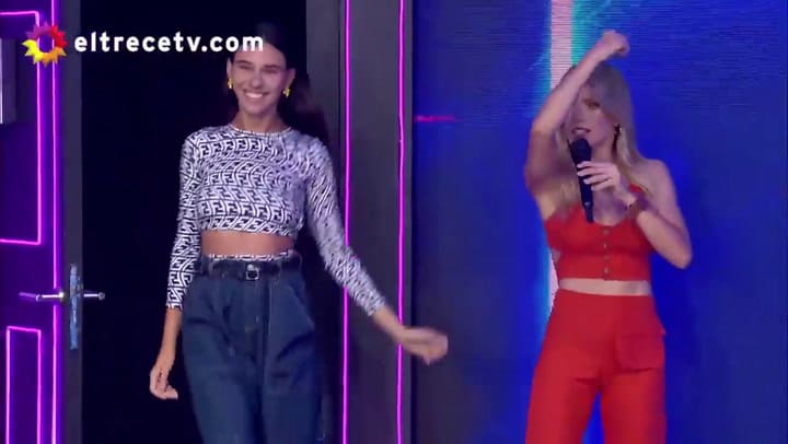 La doble de Dua Lipa pasó por Bienvenidos a bordo