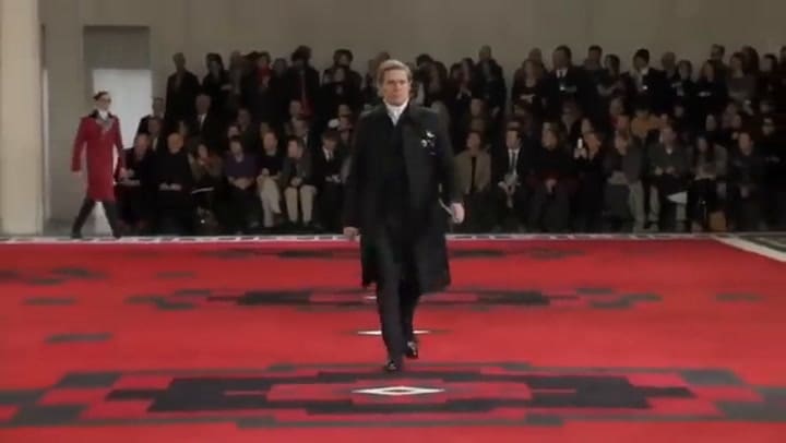 Tim Roth,willem Dafoe,adrien Brody,gary Oldman - Prada Fall Winter 2012 Menswear Show, Milan 2012