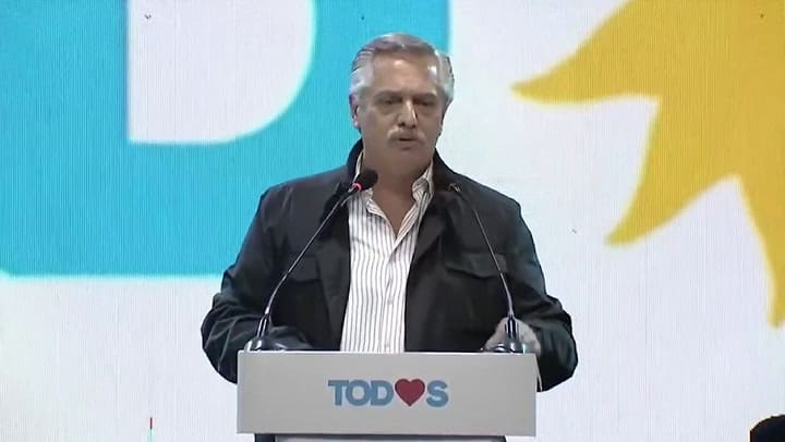 Alberto Fernández cargó contra “la derecha maldita”