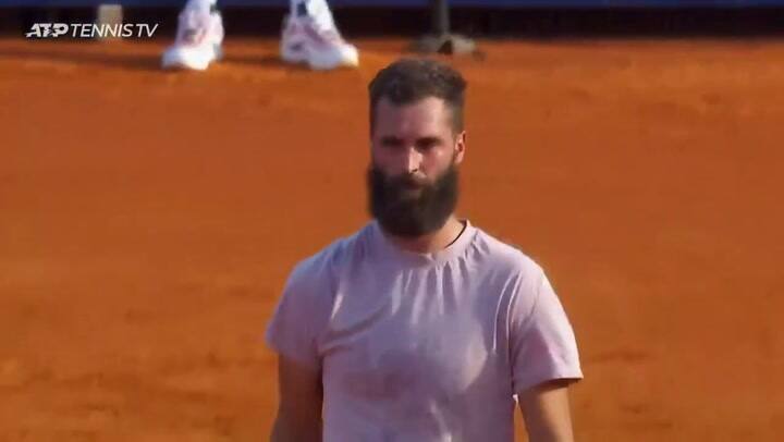 Benoit Paire se despidió del Argentina Open con una actuación escandalosa - Fuente: Tennis TV
