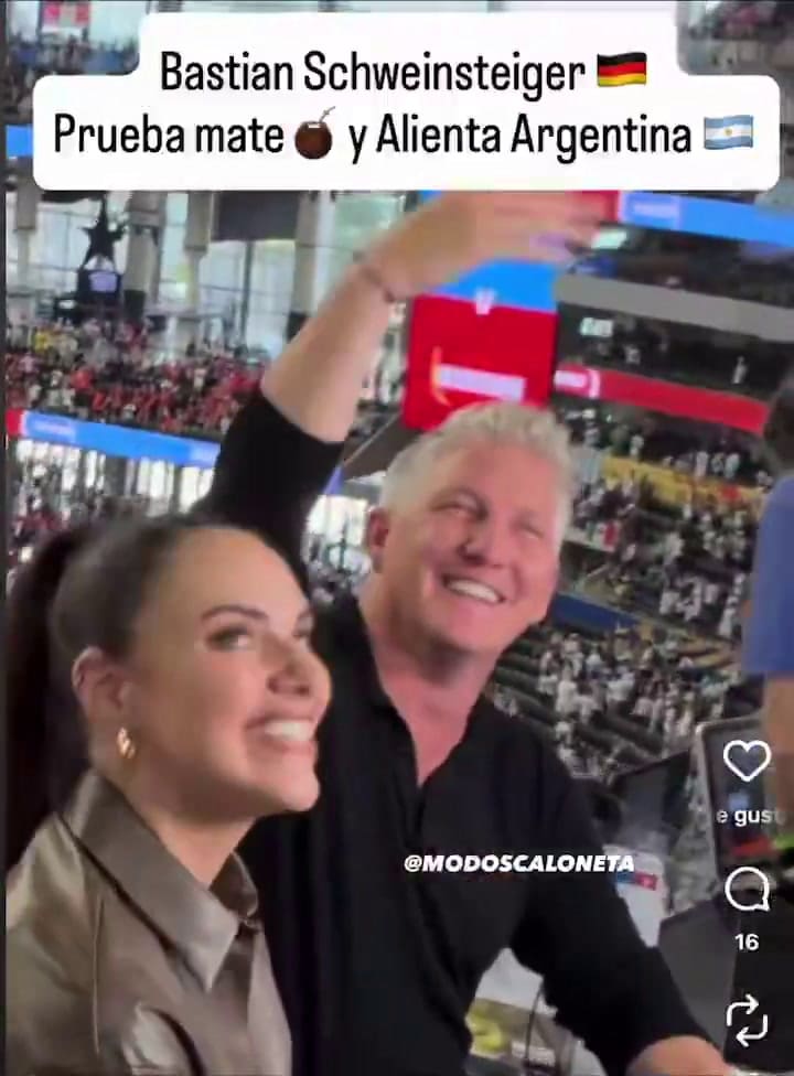 El video de Bastian Schweinsteiger probando mate