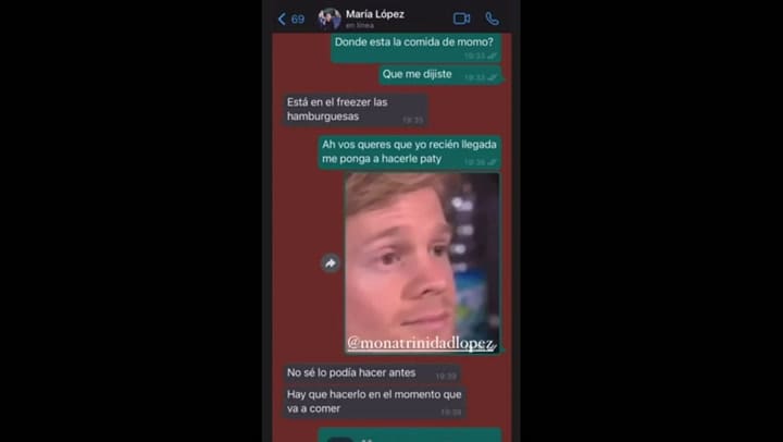 Jimena Barón se peleó con la niñera de Momo