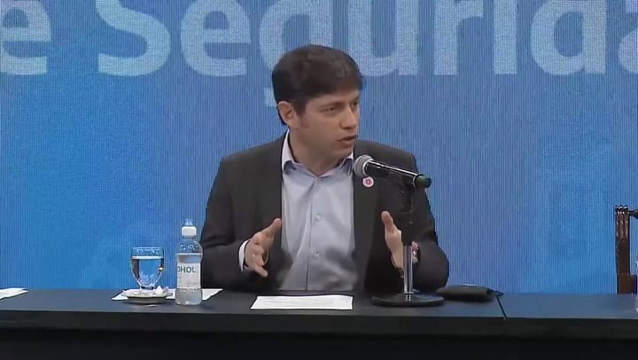 La presentación del Plan integral de Seguridad para la Provincia