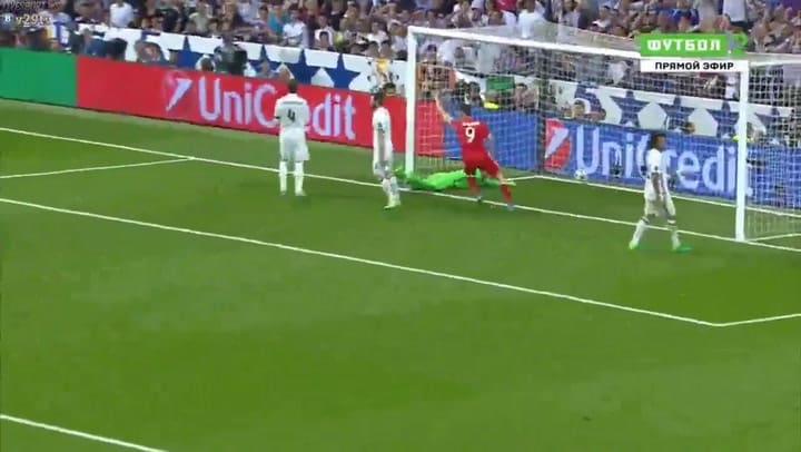 El gol de Sergio Ramos en contra (1-2)
