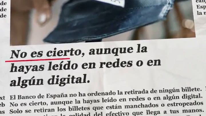 Comunicado del Banco de España