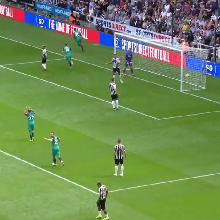 El festejo de Dele Alli - Fuente: Instagram