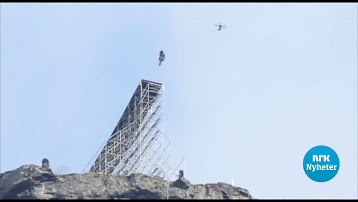 El salto al vacío de Tom Cruise en el rodaje de Misión: imposible