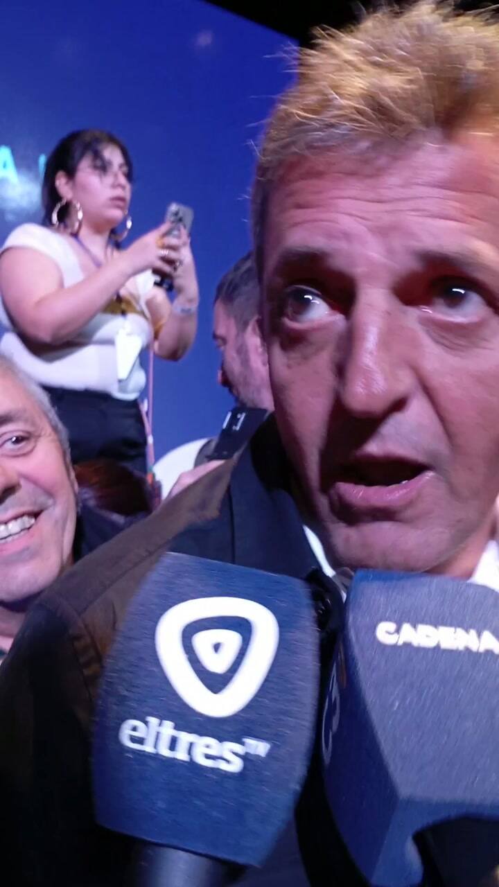 Las palabras de Sergio Massa en Rosario