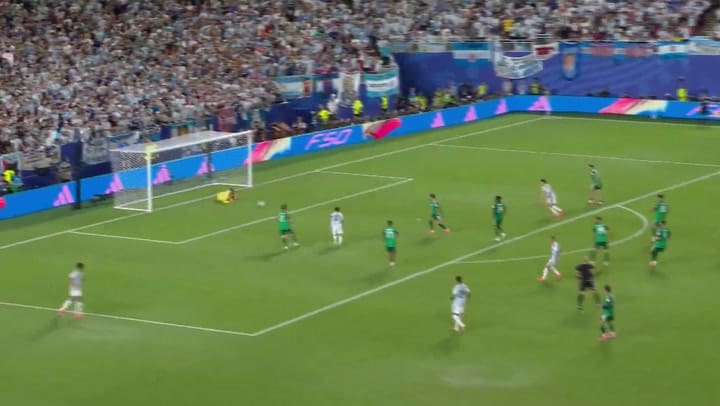 Todos los goles de Lionel Messi en la Copa del Mundo hasta Octavos de final