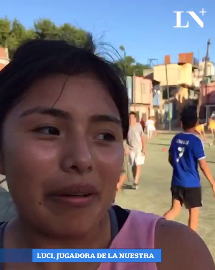 Luci juega en La Nuestra hace 5 años y considera al equipo como 'su familia'