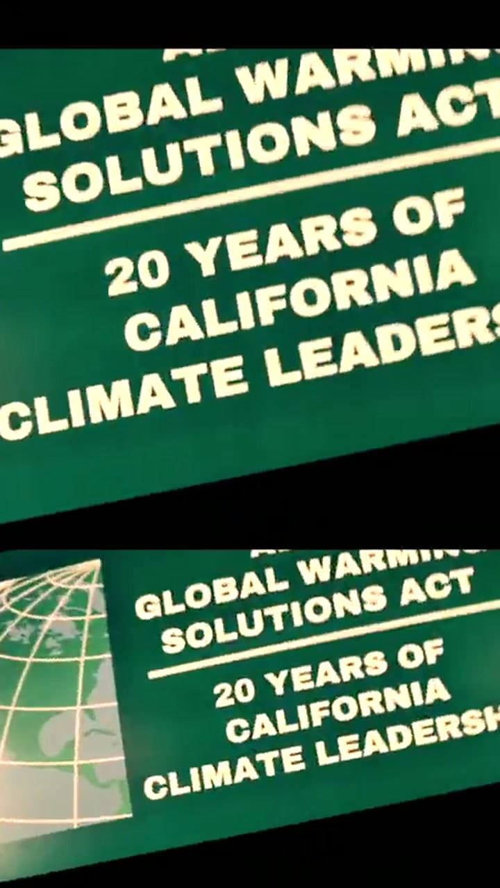 La ley AB 32 firmada por Schwarzenegger en California