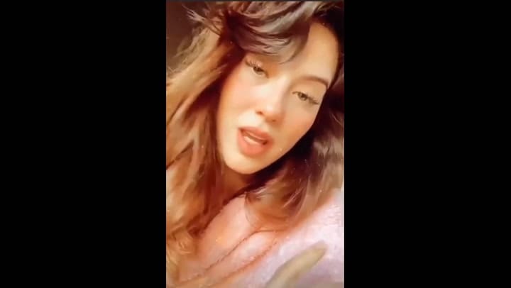 Flor Vigna a través de historias de Instagram: 'Quiero que sepan que yo me siento bien'