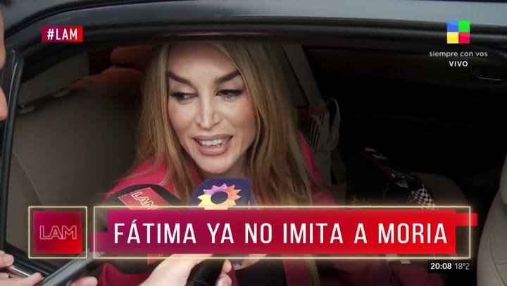Fátima Florez contó el detrás de escena