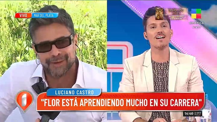 Luciano Castro revelo como le dice a Sabrina Rojas desde que se separaron e hizo reir a todos