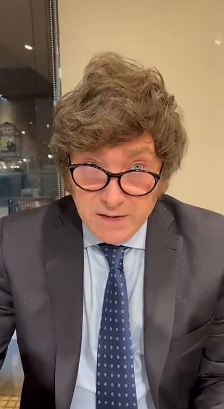 Milei cuestionó las medidas económicas de Sergio Massa