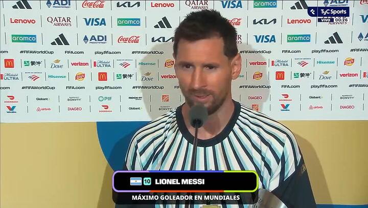 Messi reveló cuál serie de Netflix está viendo y que lo motiva en este Mundial