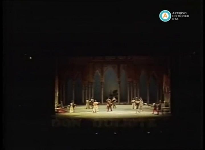 Video histórico de Vasiliev en el Colón, protagonista de Don Quijote de Zarko Prebil - Fuente: Archi