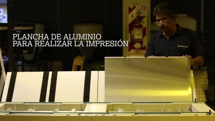 Cómo se imprime el diario