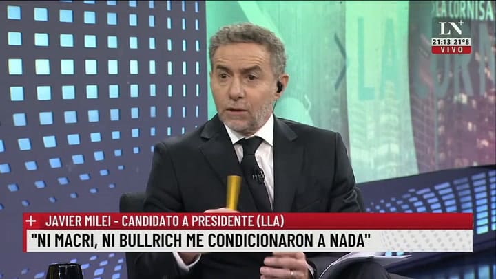 Javier Milei Lo Que Dice Massa De Mi Es Parte De La Campaña Del Miedo