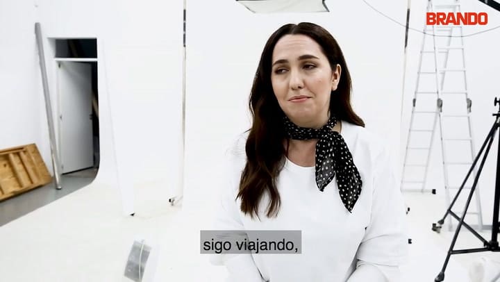 Narda Lepes en revista Brando