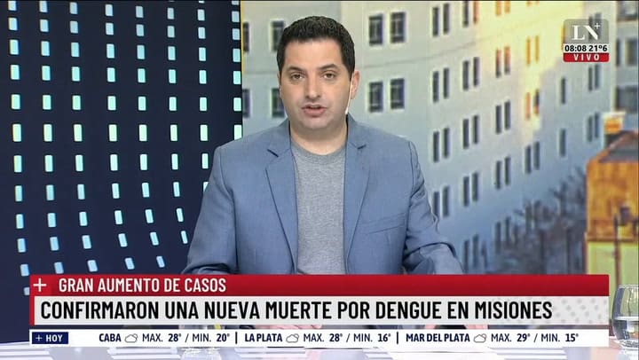 Gran aumento en los casos de dengue: confirmaron una nueva muerte en Misiones