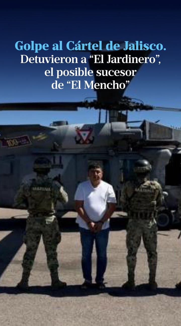 Detuvieron A “El Jardinero”, El Posible Nuevo Jefe Del Cártel De Jalisco Por El Que Ofrecían US$5.000.000
