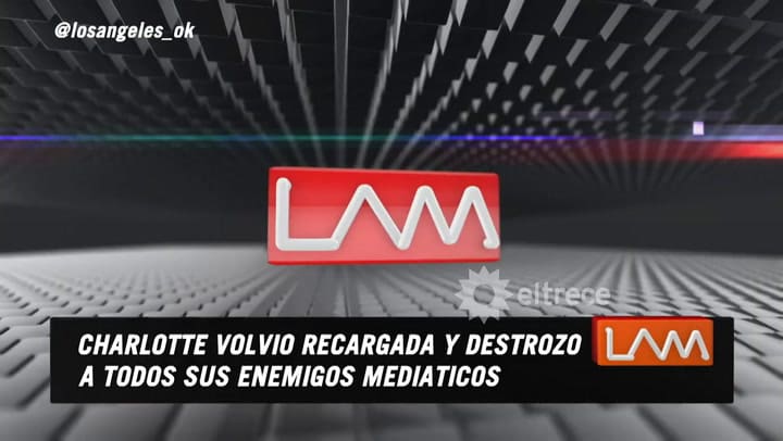 Charlotte Caniggia disparó contra todos - Fuente: eltrece