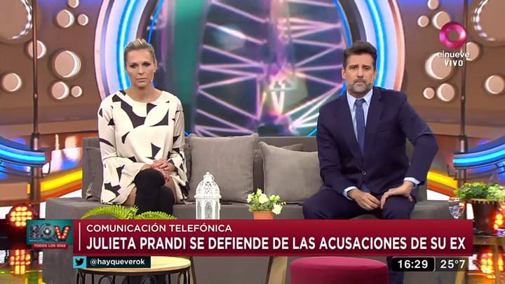 Julieta Prandi: “No tengo de rehenes a mis hijos' - Fuente: elnueve