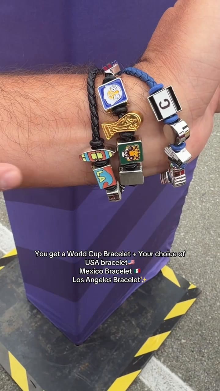 Las pulseras del Mundial 2026 que ofrece Bank of America en EE.UU.