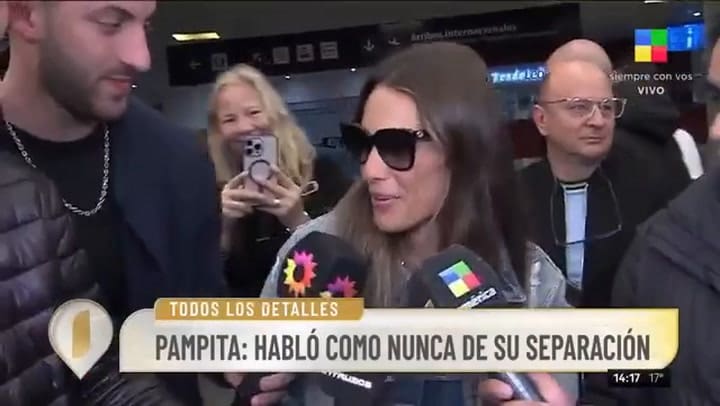 Pampita volvió de Ibiza y habló de todo