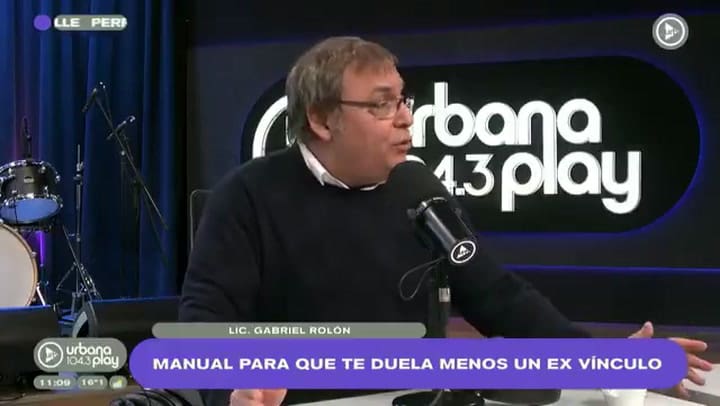 Gabriel Rolón reflexionó sobre los duelos amorosos