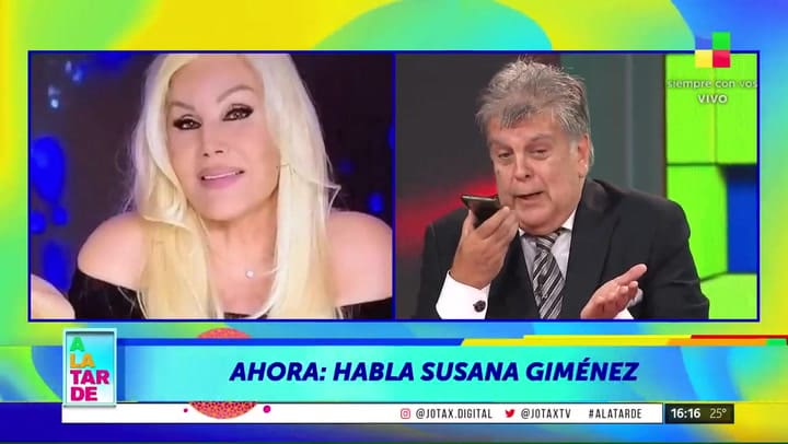 Susana desmiente un reencuentro con Jorge Rama