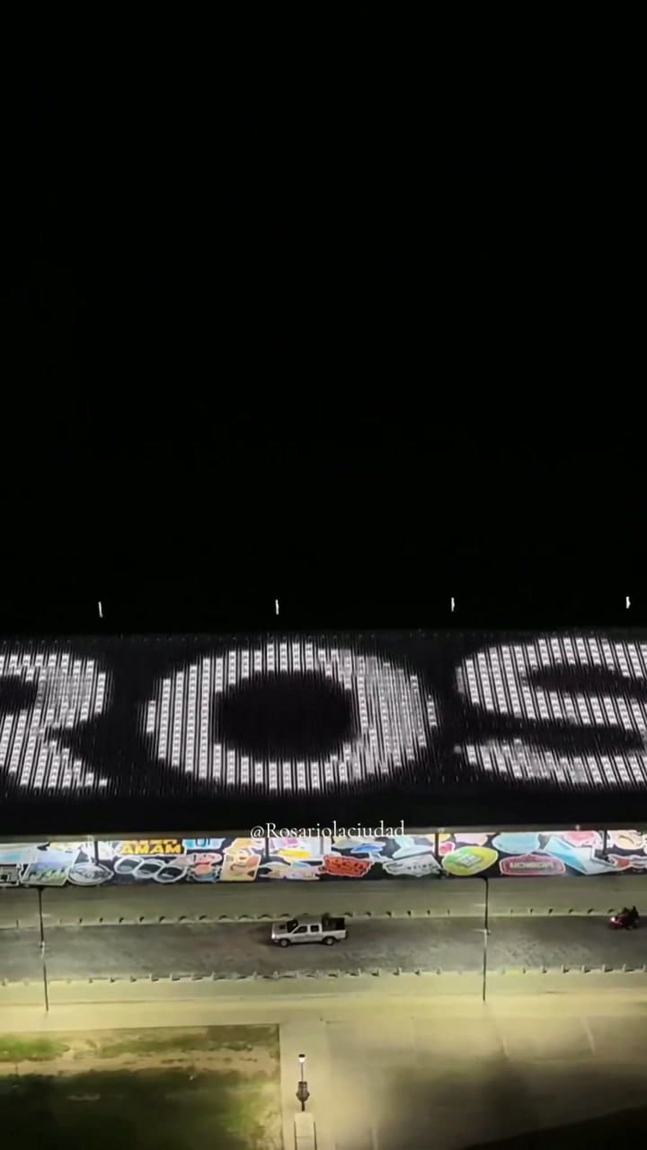 El emotivo mensaje de la ciudad de Rosario para la familia Messi