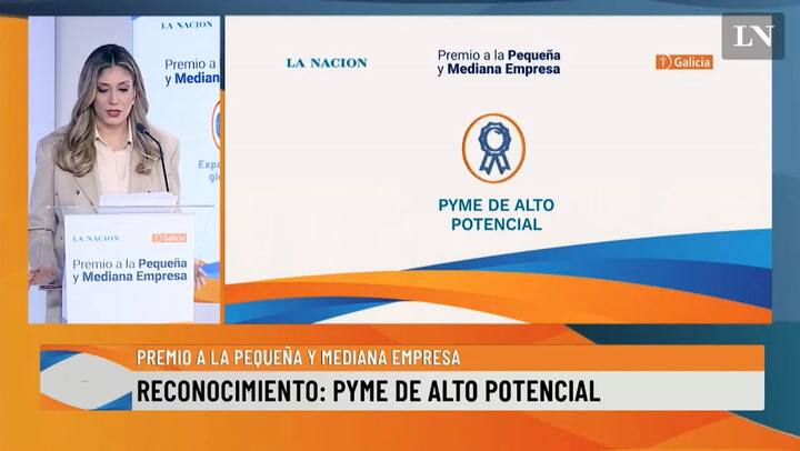 Premio a las Pymes; categoría: Pyme de alto potencial