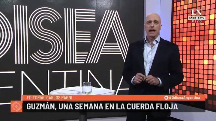 Martín Guzmán, una semana en la cuerda floja