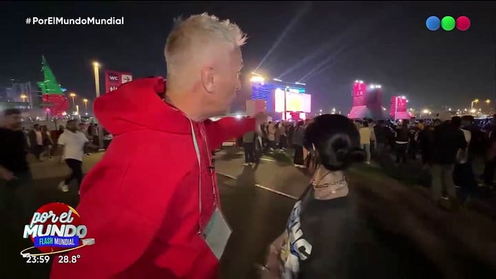 Lali habló sobre el arquero de Marruecos