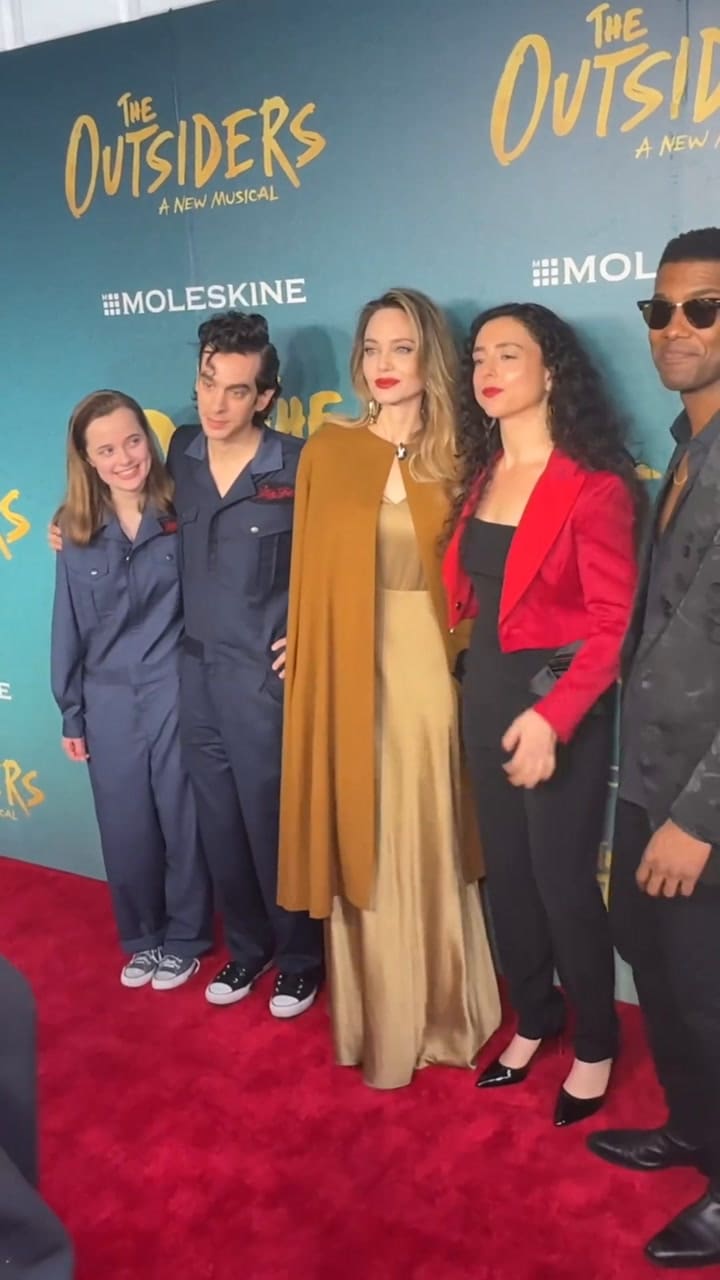 Así está hoy Vivienne, la hija de 15 años de Angelina Jolie y Brad Pitt: reapareció en un evento