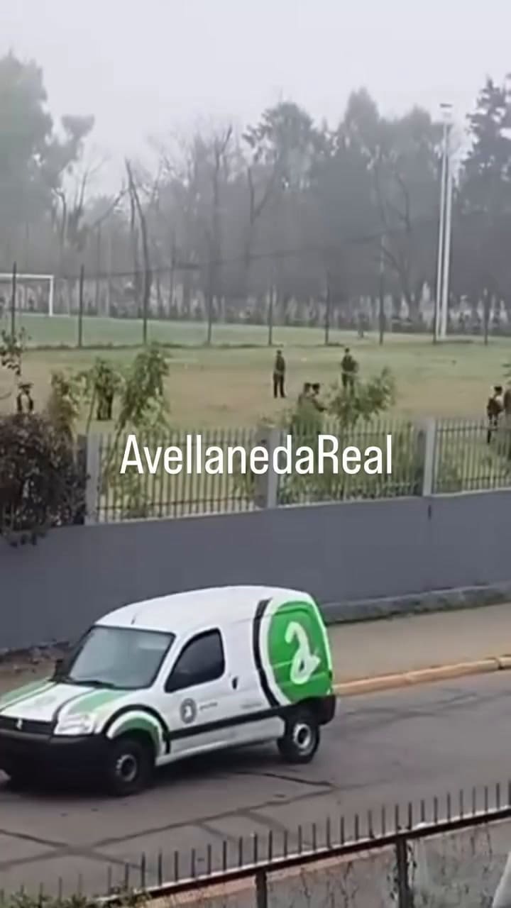 El video de los preparativos difundido por el medio local Avellaneda Real