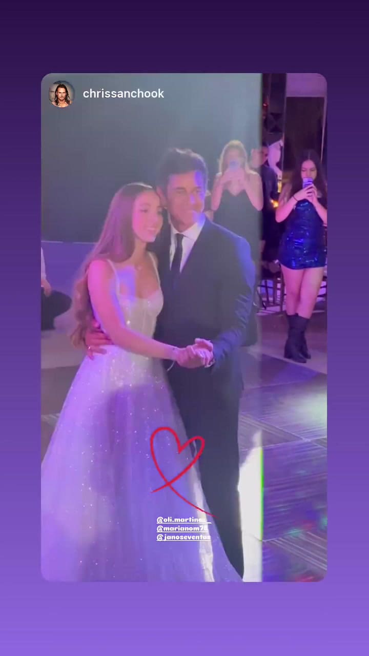 Así fue la fiesta de 15 de Olivia, la hija de Mariano Martínez