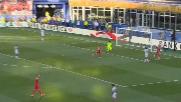 Tercer gol de Irak vs Noruega