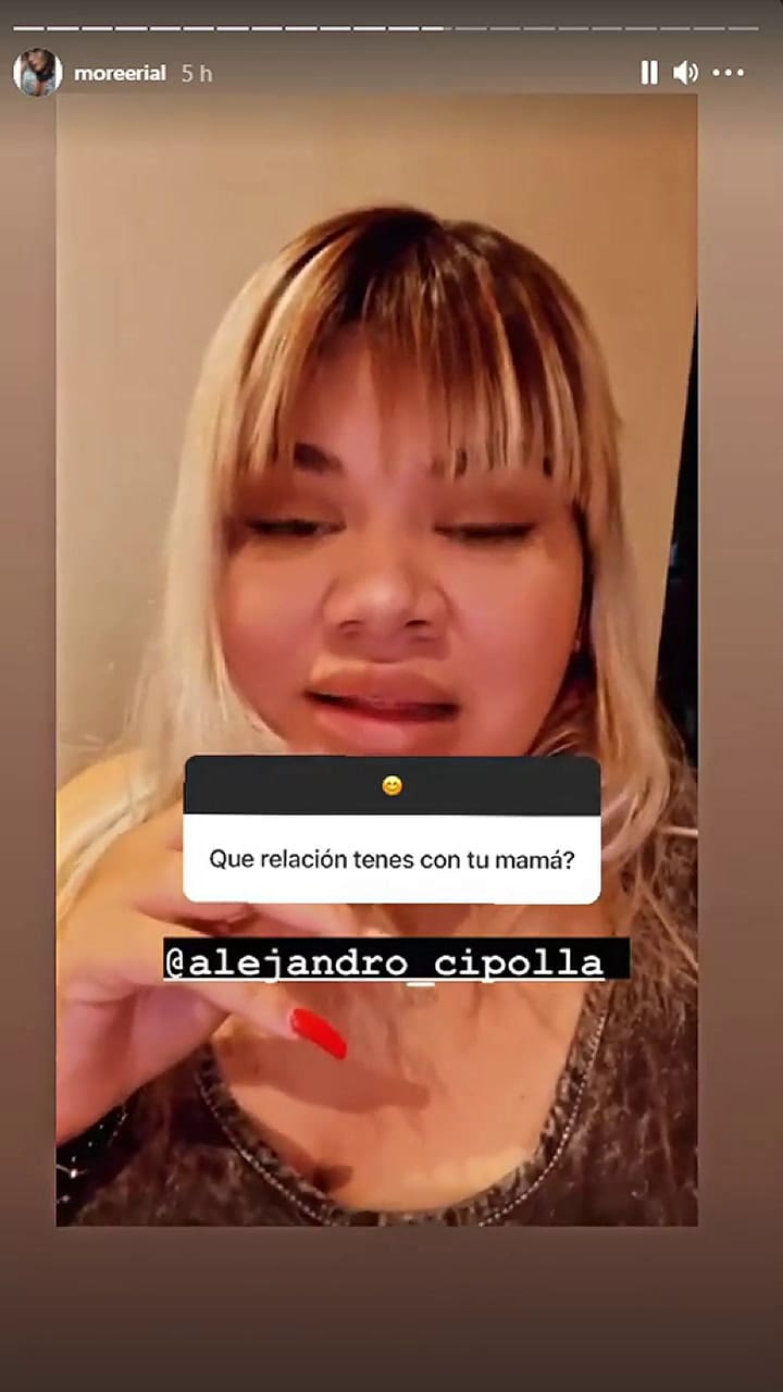 Morena Rial reveló que demandará a su madre por abandono - Fuente: Instagram Stories